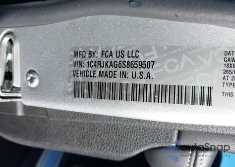 2025 Jeep Grand Cherokee L Laredo X 4X4 из США, поврежденный, VIN 1C4RJKAG6S8659507